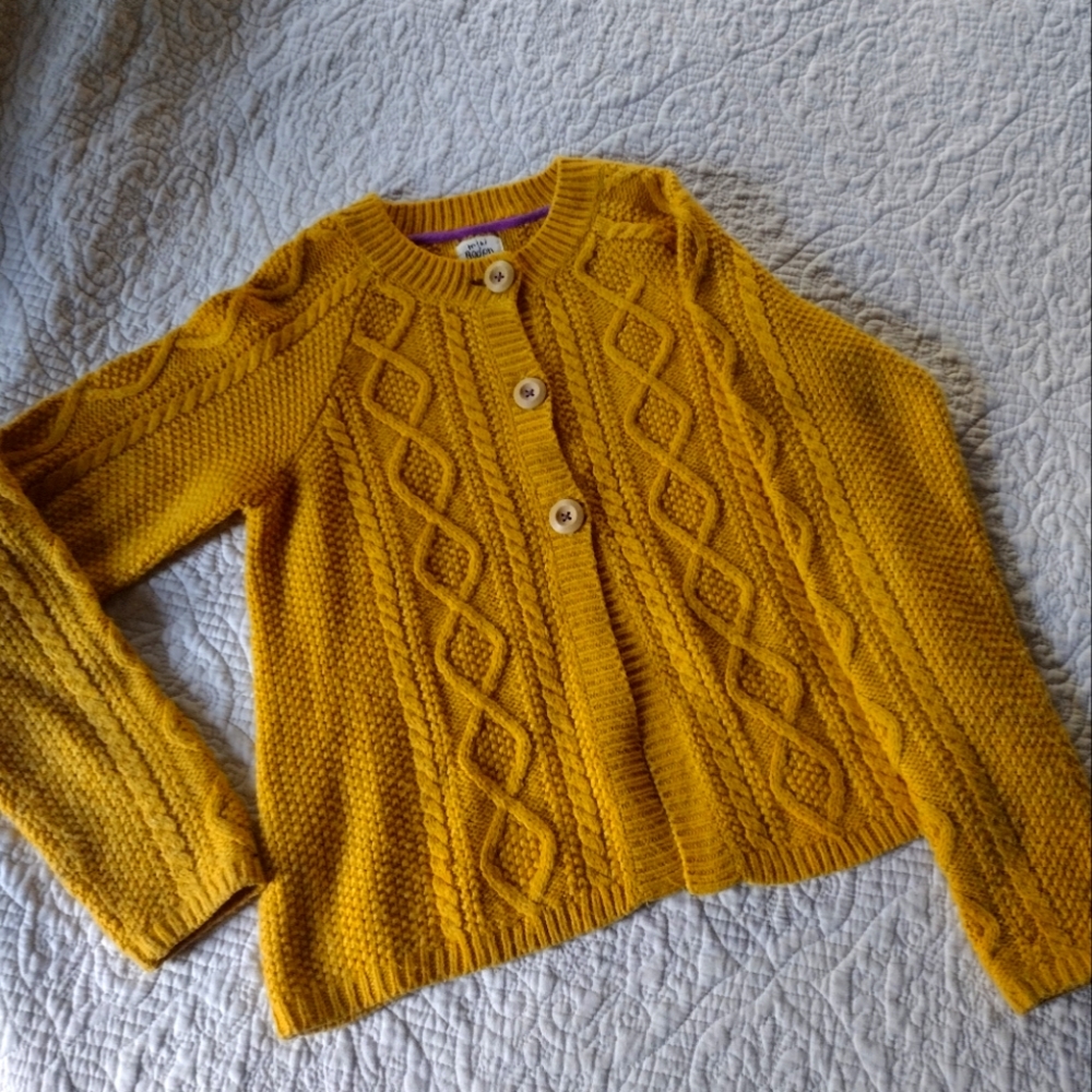 Mini Boden Girls Cardigan Sweater Size 11-12